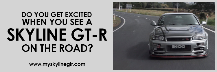 Do you get as excited when you see a GT-R on the road?